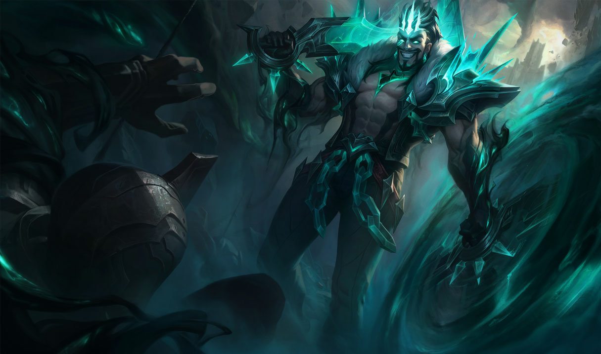 Ruined Draven splash art