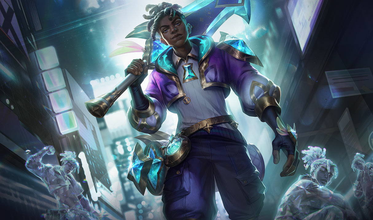 Prestige Star Guardian Ekko splash art
