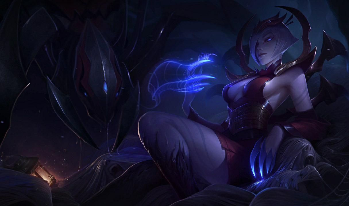 Blood Moon Elise splash art