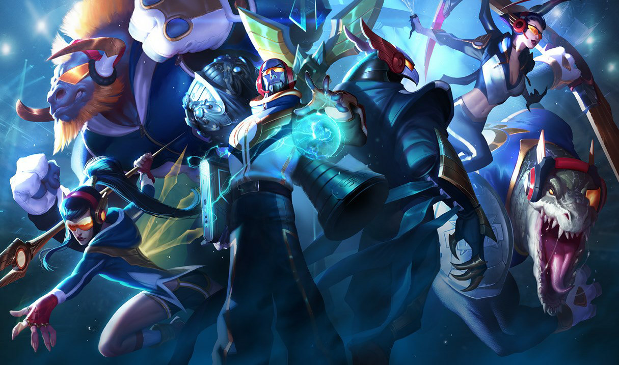 SKT T1 Elise splash art