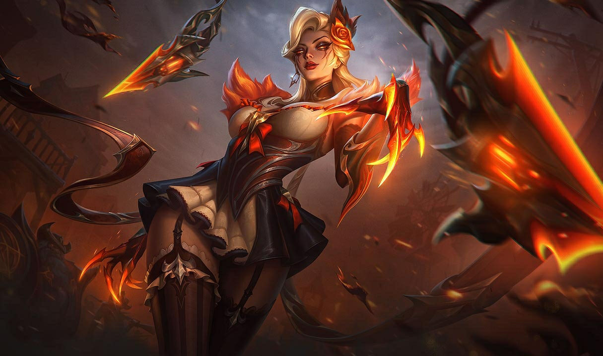 High Noon Evelynn splash art