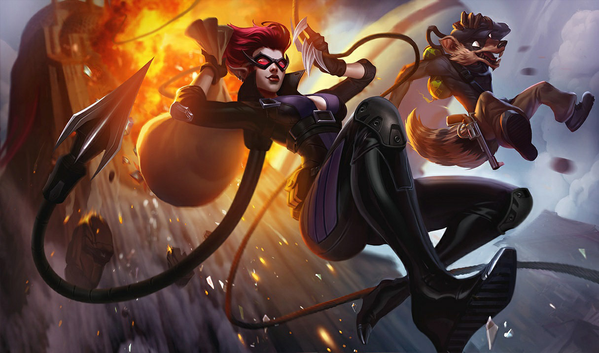 Safecracker Evelynn splash art