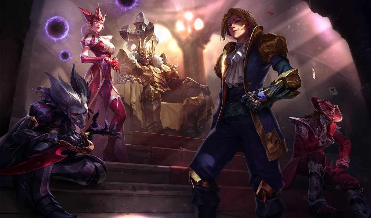 Ace of Spades Ezreal splash art
