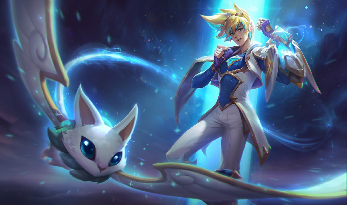 Star Guardian Ezreal splash art