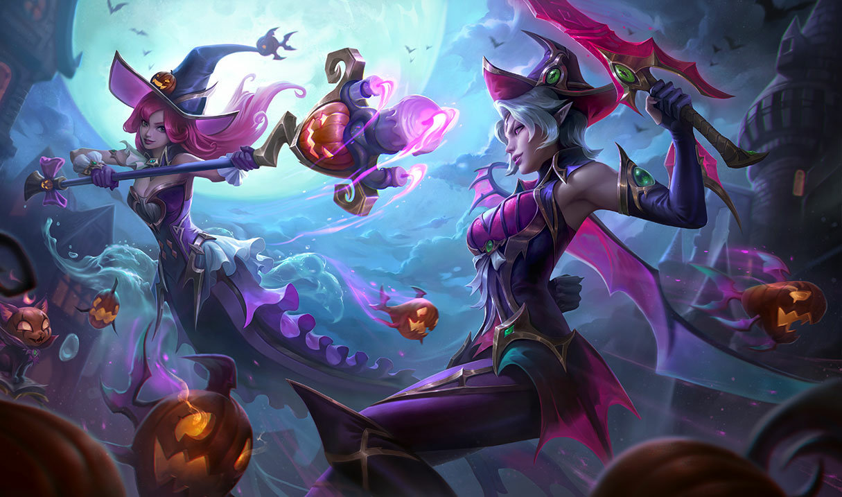 Bewitching Fiora splash art