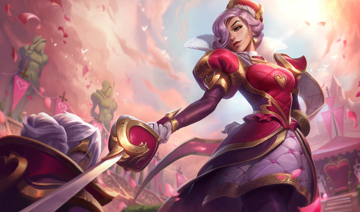 Heartpiercer Fiora splash art
