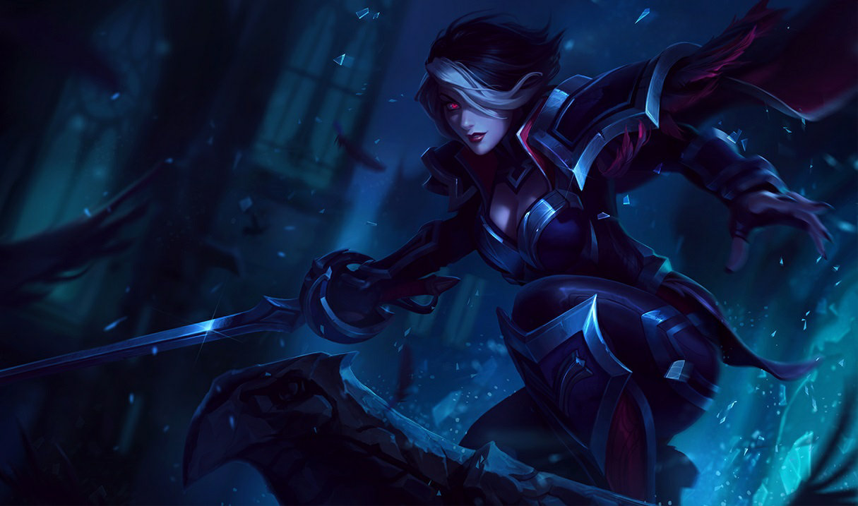 Nightraven Fiora splash art