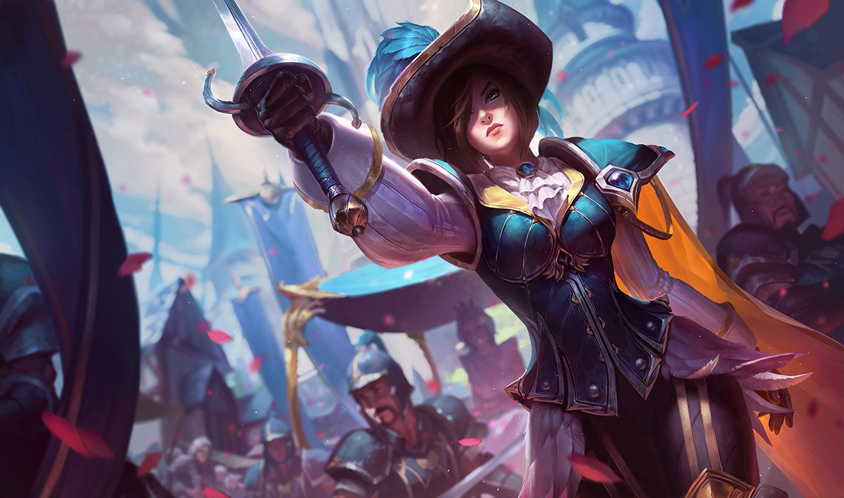 Royal Guard Fiora splash art