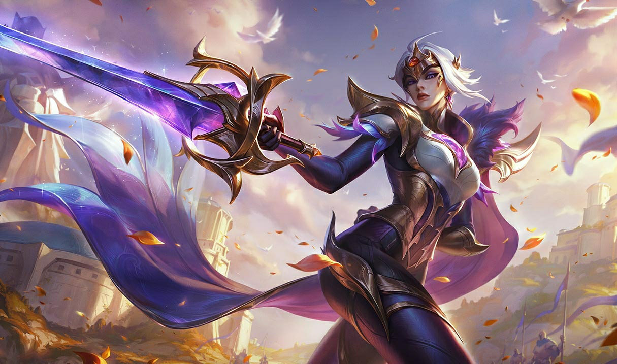 Victorious Fiora splash art