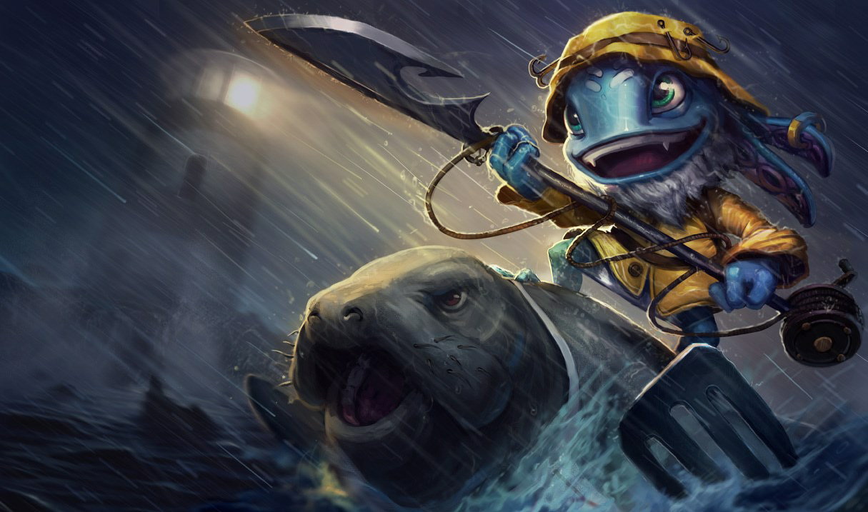 Fisherman Fizz splash art