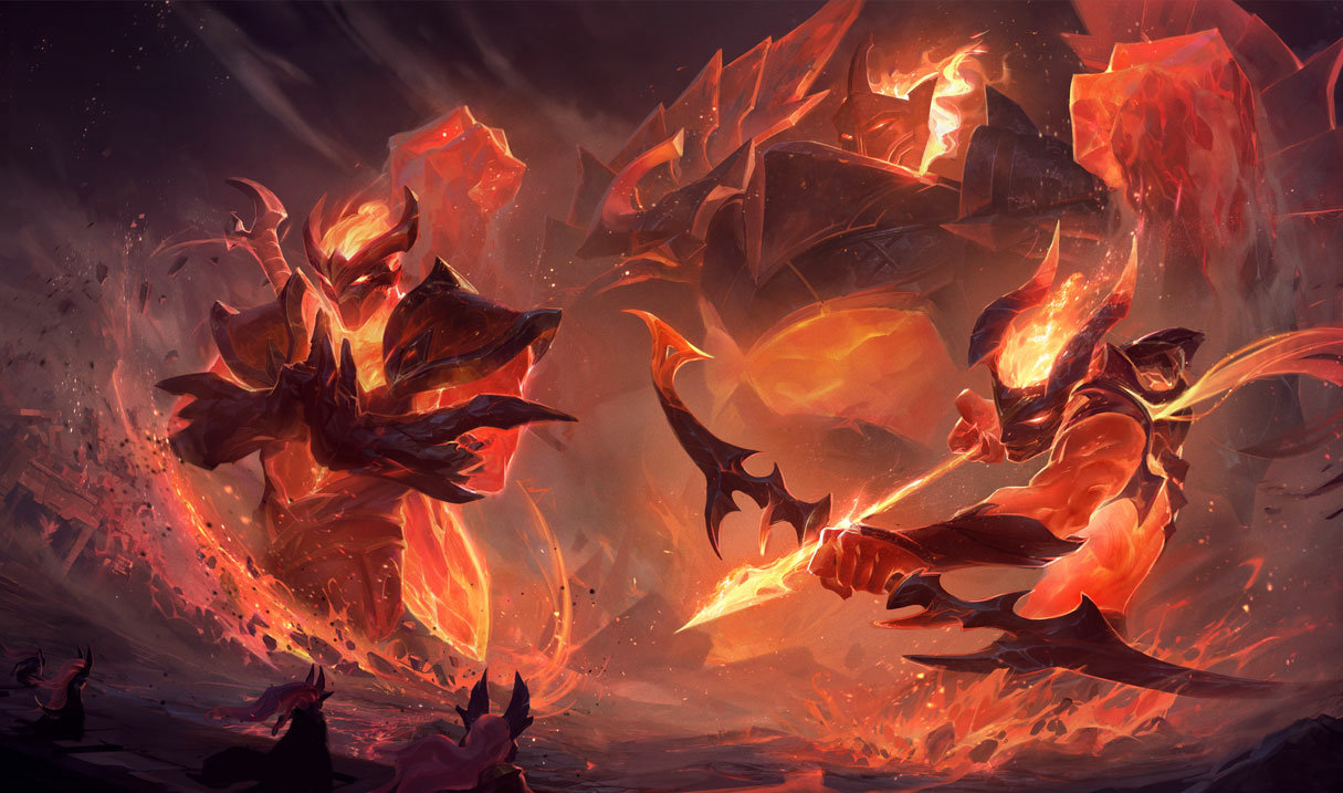 Infernal Galio splash art