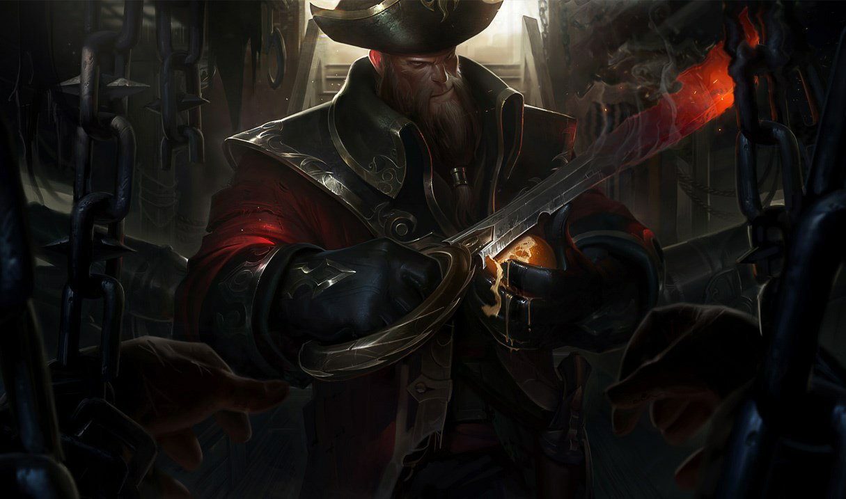 Captain Gangplank splash art