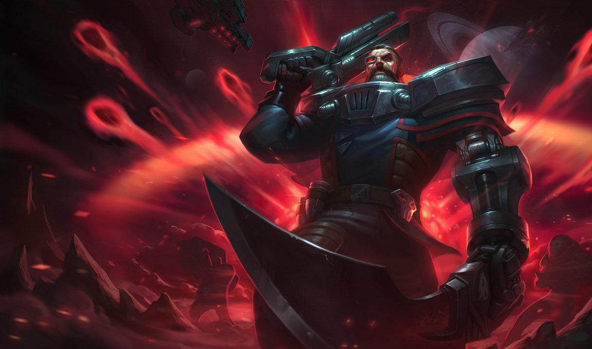 Dreadnova Gangplank splash art