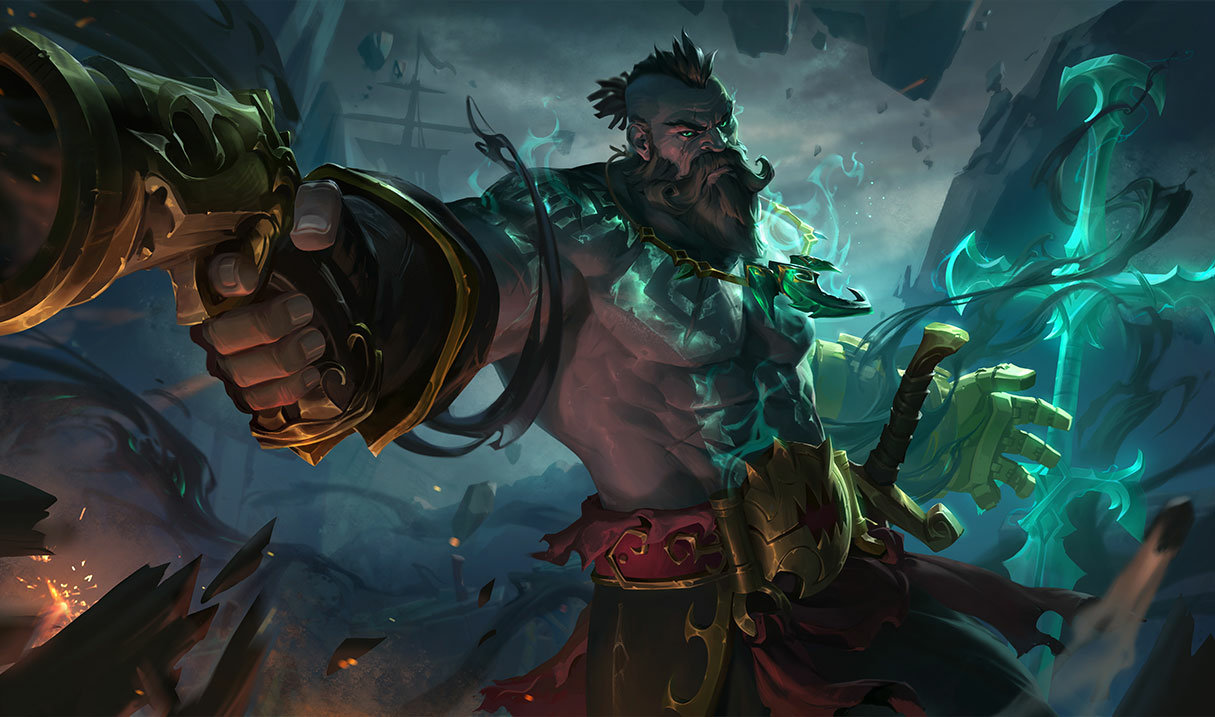 Gangplank the Betrayer splash art