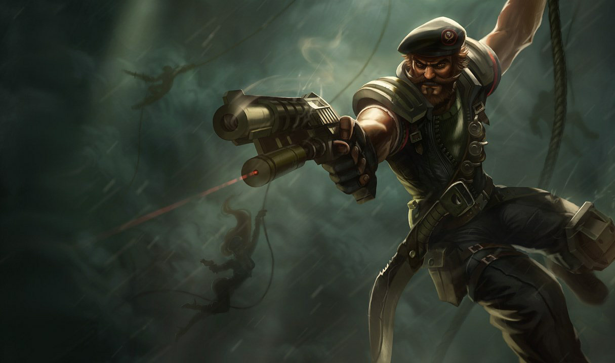 Special Forces Gangplank splash art