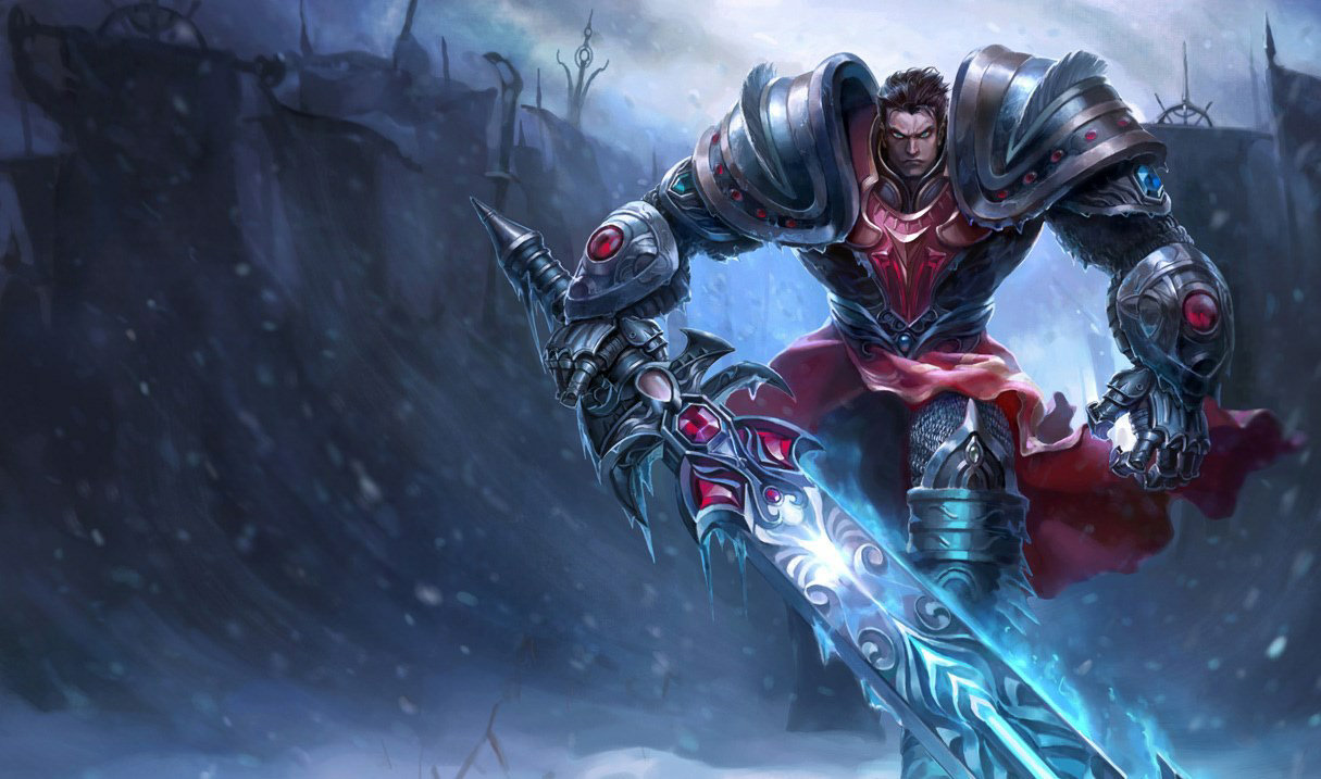Dreadknight Garen splash art