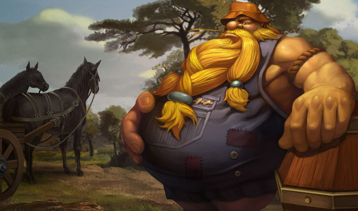Hillbilly Gragas splash art