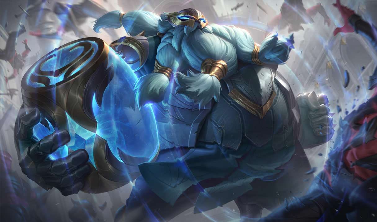 Warden Gragas splash art