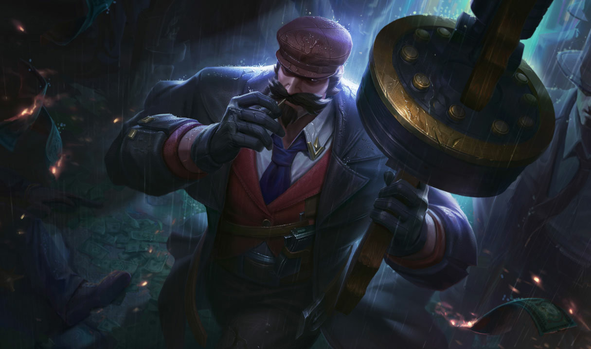 Crime City Graves splash art