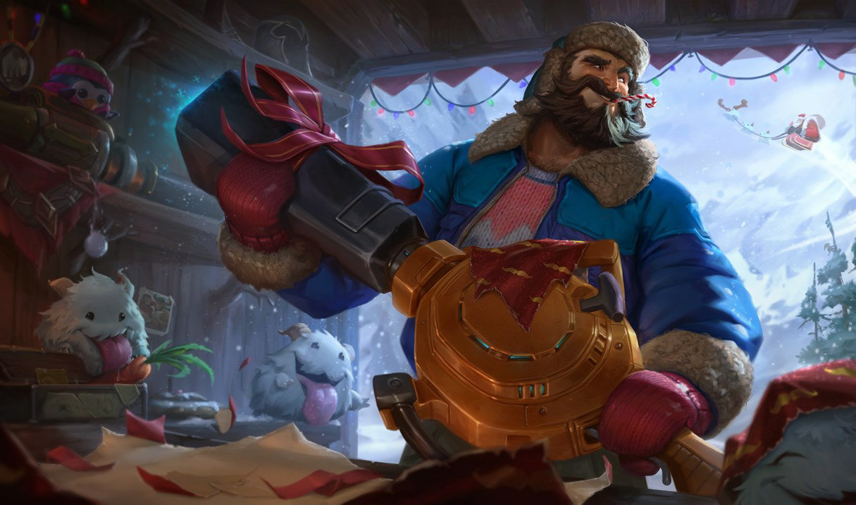 Snow Day Graves splash art