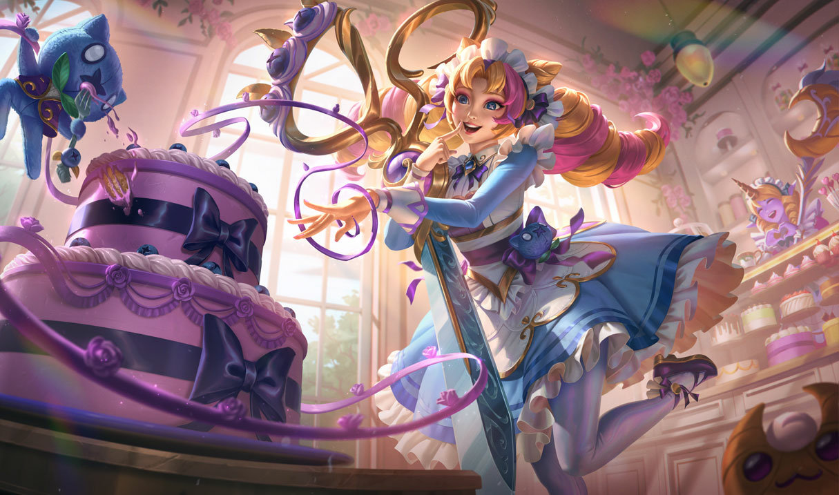 Cafe Cuties Gwen splash art