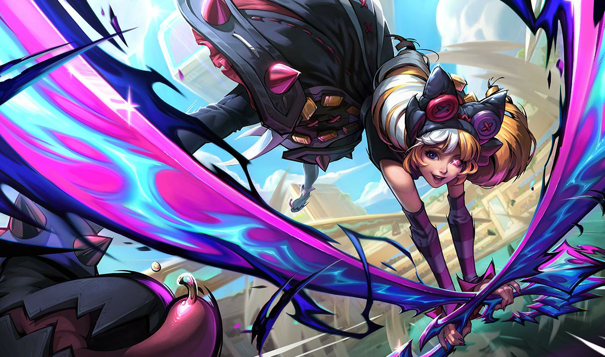 Soul Fighter Gwen splash art