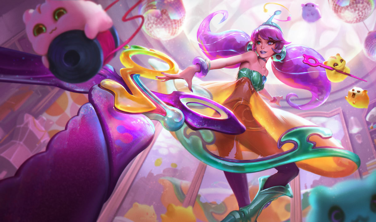 Space Groove Gwen splash art