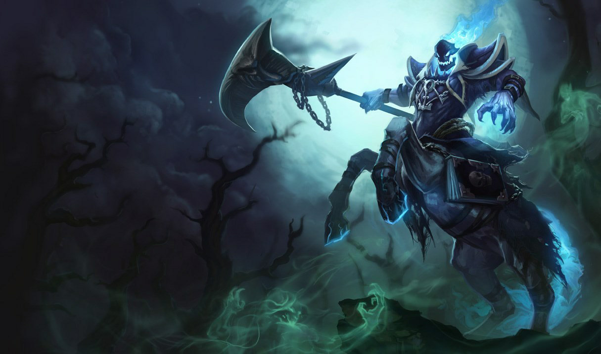 Reaper Hecarim splash art