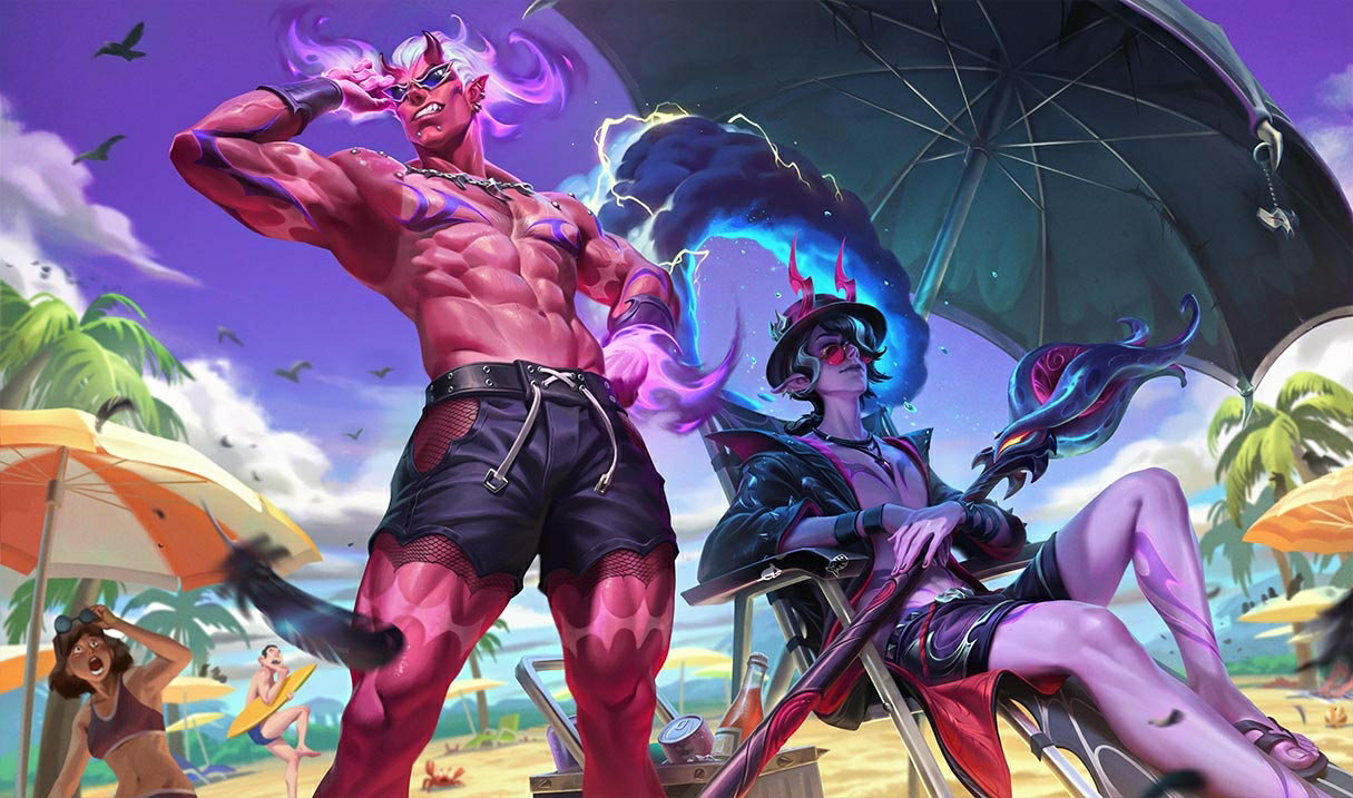 Sinful Shores Hwei splash art