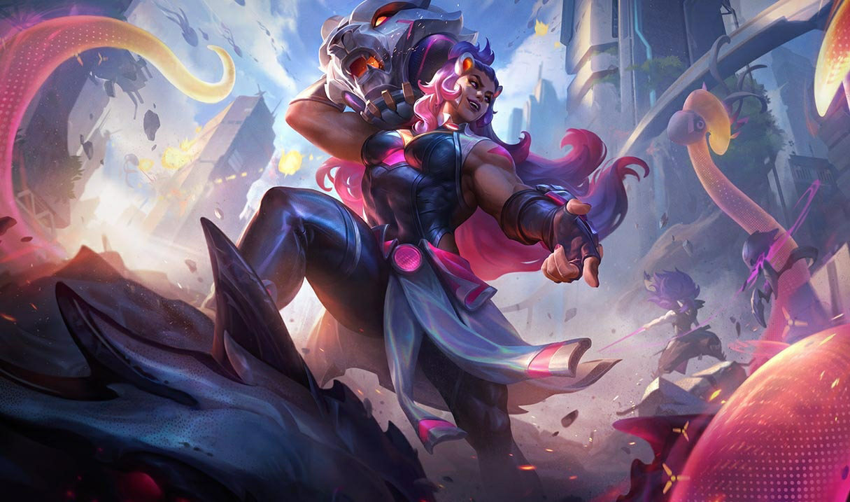 Battle Bear Illaoi splash art