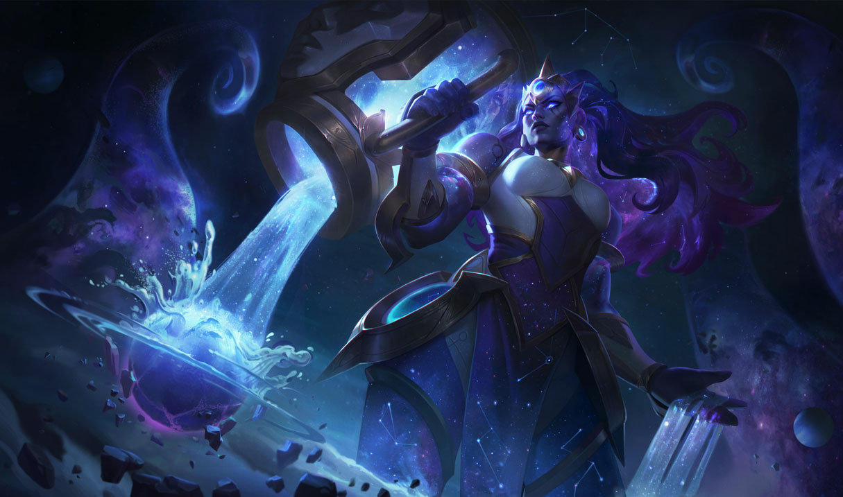 Cosmic Invoker Illaoi splash art
