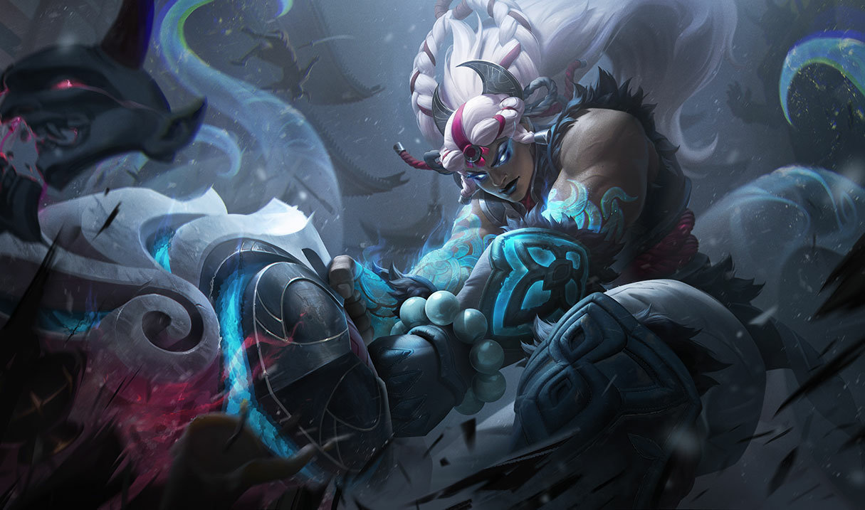 Snow Moon Illaoi splash art
