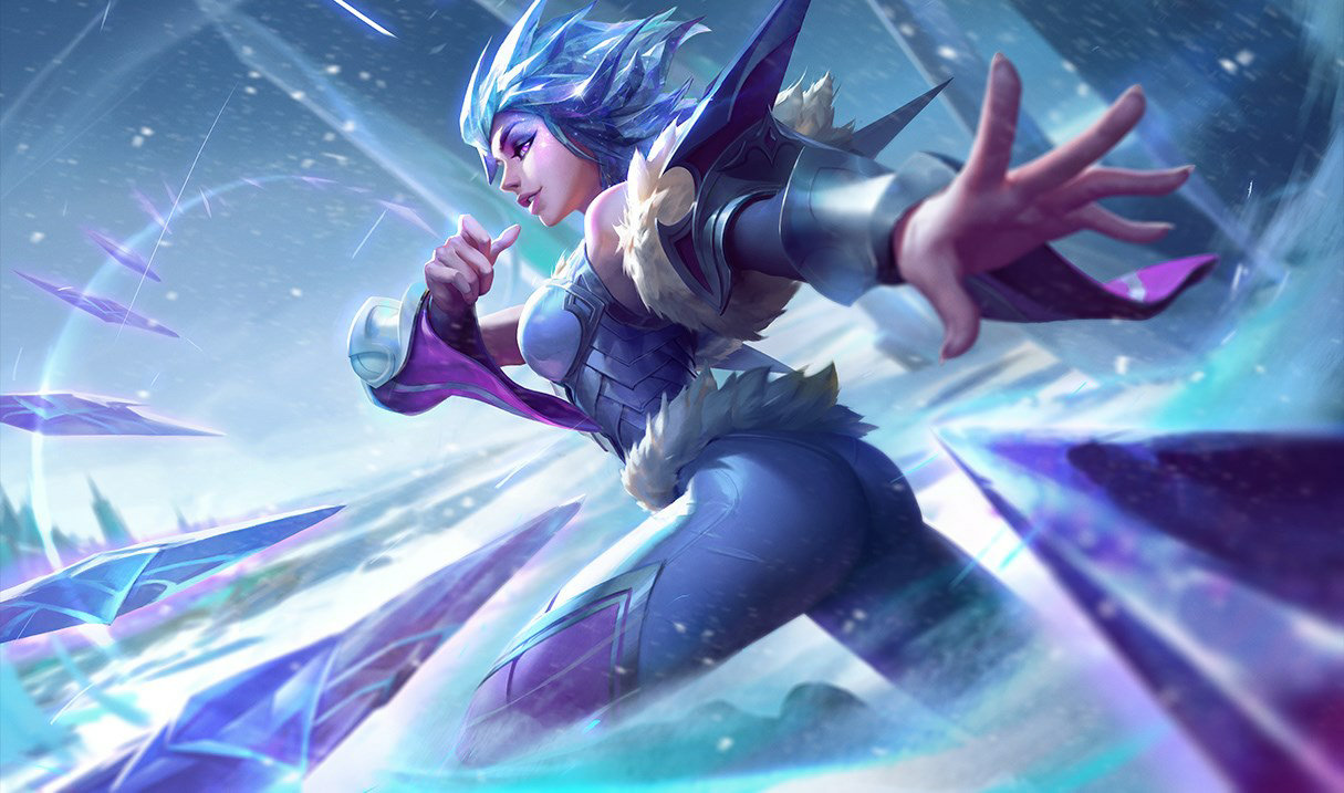 Frostblade Irelia splash art