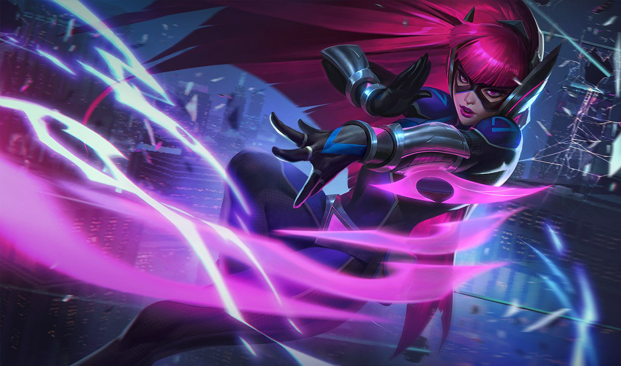 Infiltrator Irelia splash art