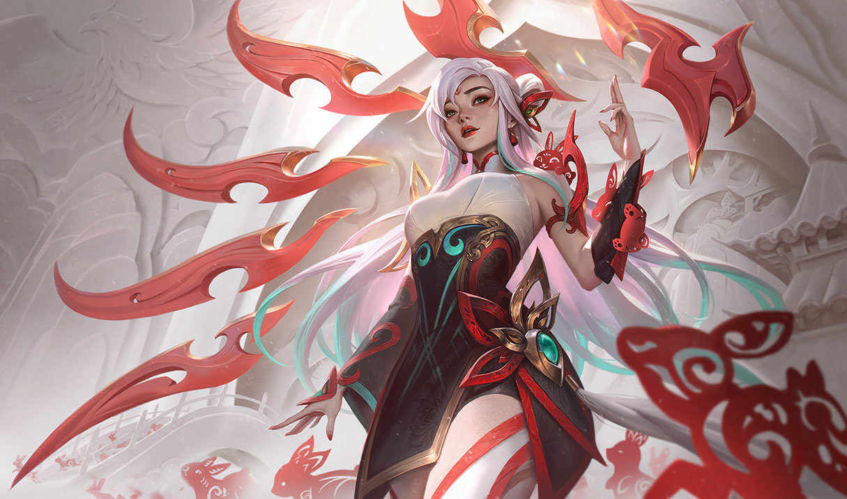 Mythmaker Irelia splash art