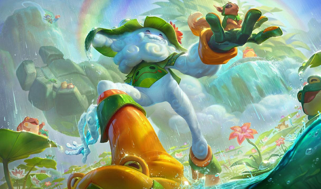 Rain Shepherd Ivern splash art