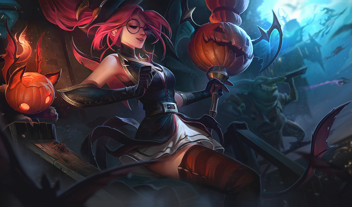 Bewitching Janna splash art