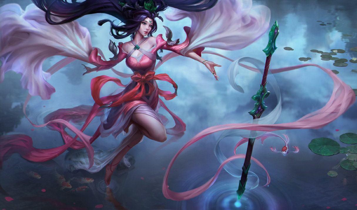 Sacred Sword Janna splash art