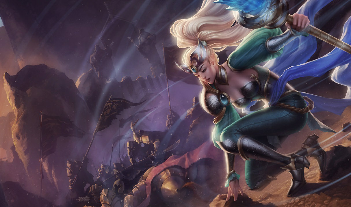 Victorious Janna splash art