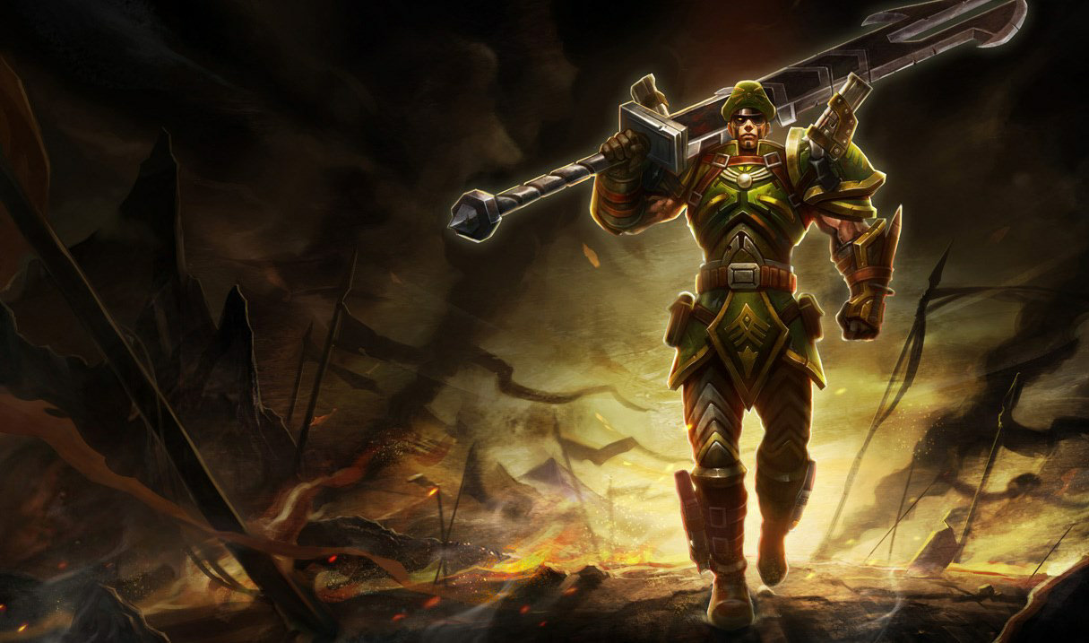 Commando Jarvan IV splash art