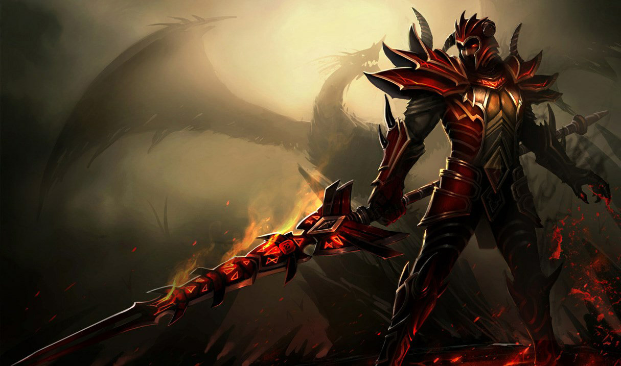 Dragonslayer Jarvan IV splash art