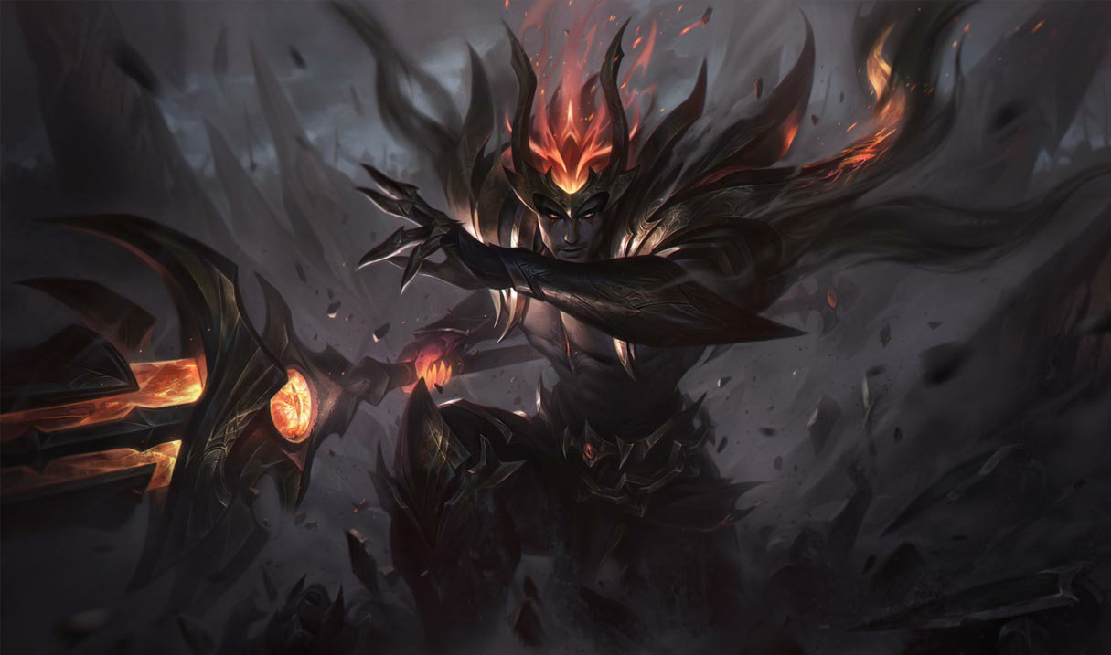 Nightbringer Jarvan IV splash art