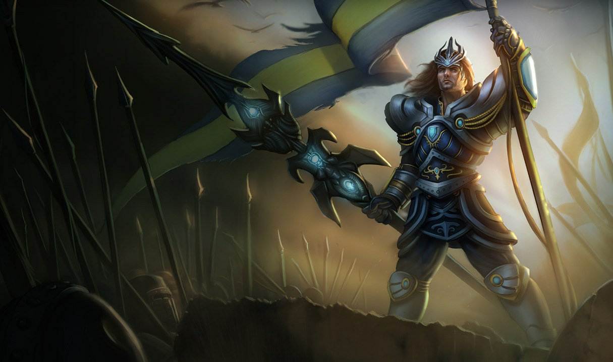 Victorious Jarvan IV splash art