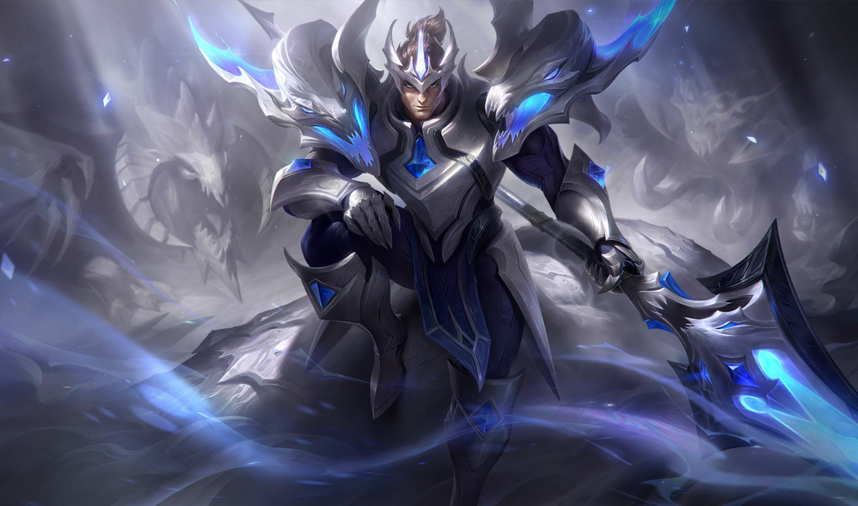 Worlds 2021 Jarvan IV splash art