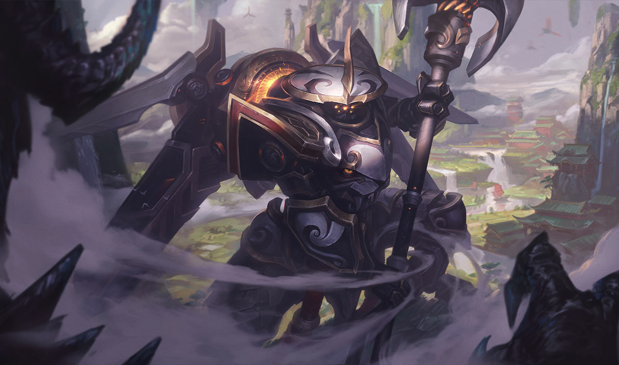 Mecha Kingdoms Jax splash art