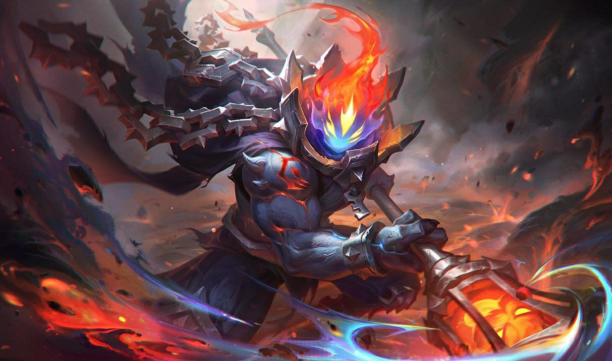 Prestige Magma Chamber Jax splash art