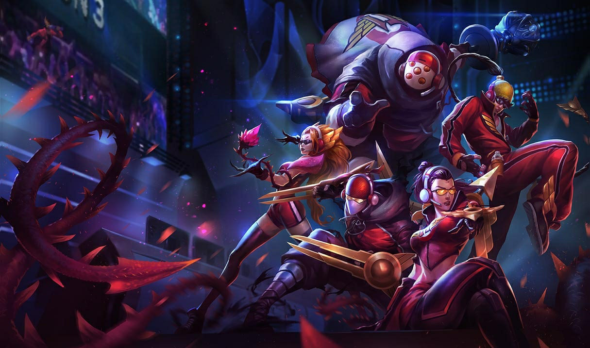 SKT T1 Jax splash art