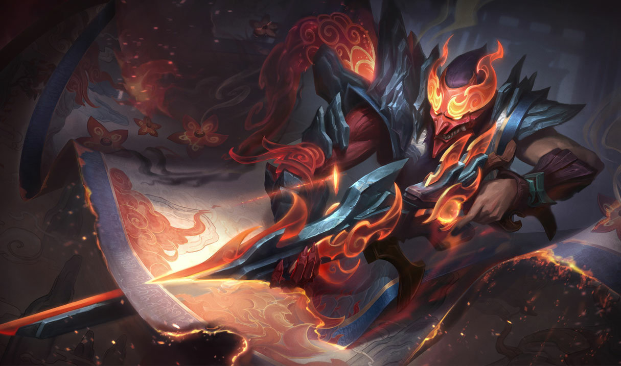 Shan Hai Scrolls Jhin splash art
