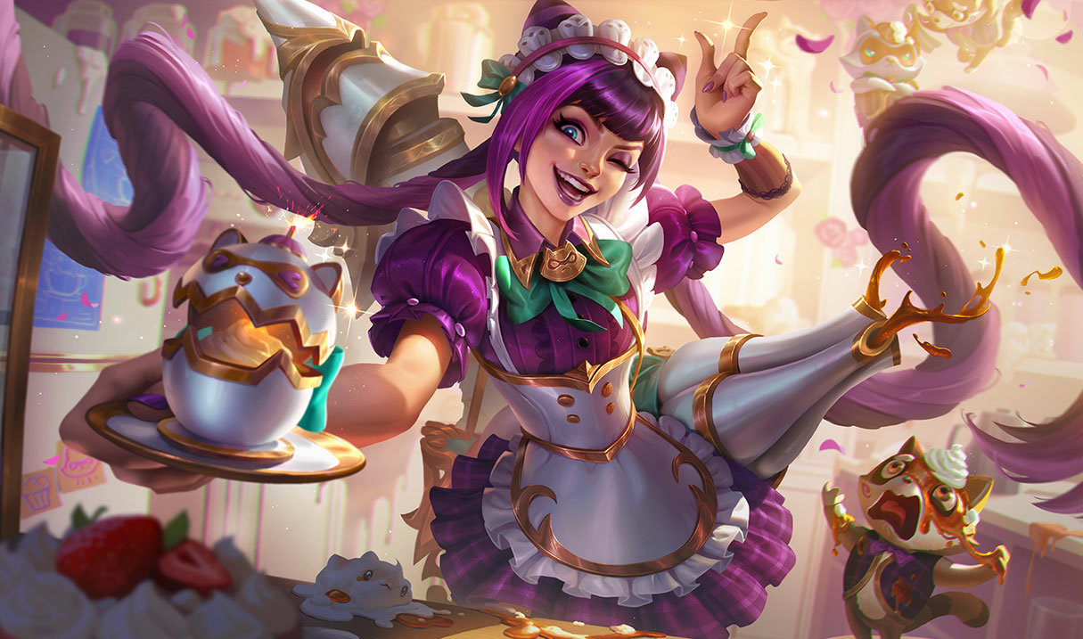 Cafe Cuties Jinx splash art