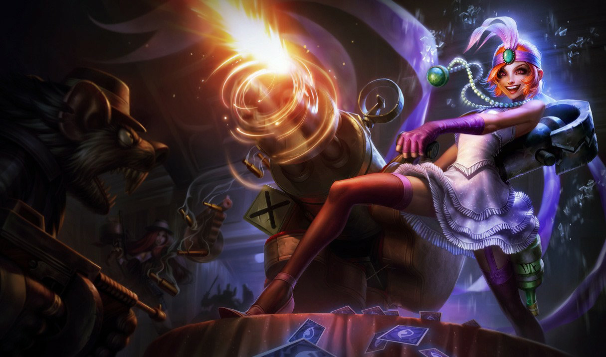 Crime City Jinx splash art